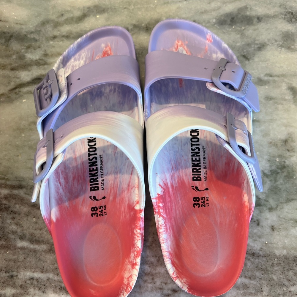 Birkenstock Kids Sandals - Purple and Red
